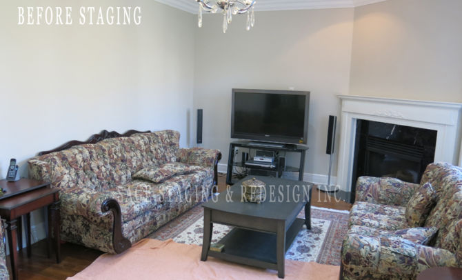 BEFORE HOME STAGING