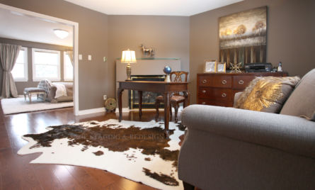 MASTER BEDROOM-HOME OFFICE DESIGN BY SAGE STAGING & REDESIGN -TORONTO PROFESSIONAL
