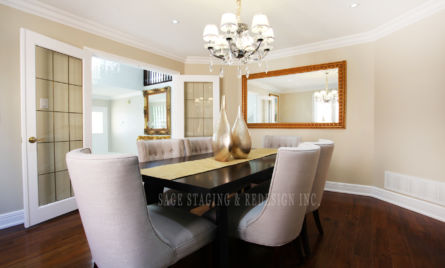 DINING ROOM HOME STAGING TORONTO GTA