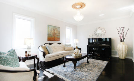 LIVING ROOM  HOME STAGING STAGED BY SAGE STAGING & REDESIGN INC TORONTO GTA
